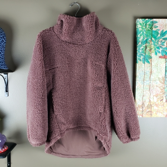 Lululemon warmth restore sherpa pullover jacket size 6 - Picture 8 of 16